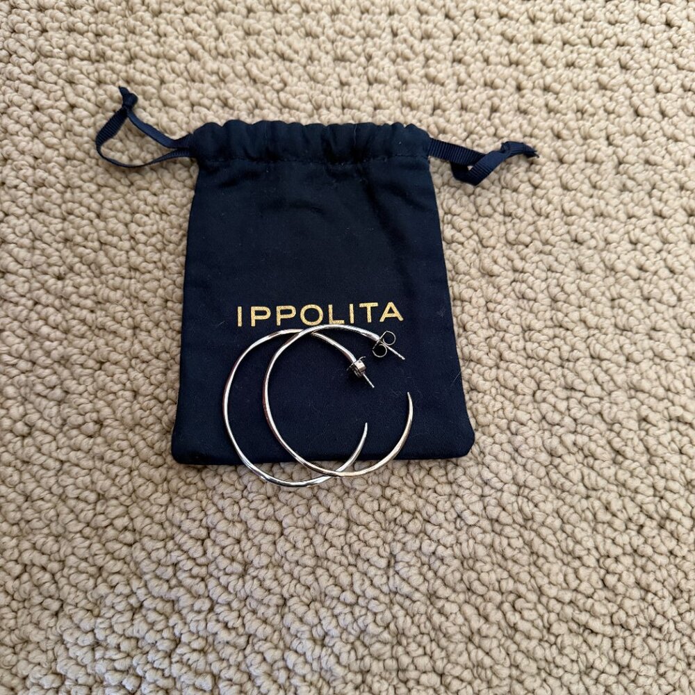 Ippolita "Squiggle" Hoop Earrings - Picture 5 of 13
